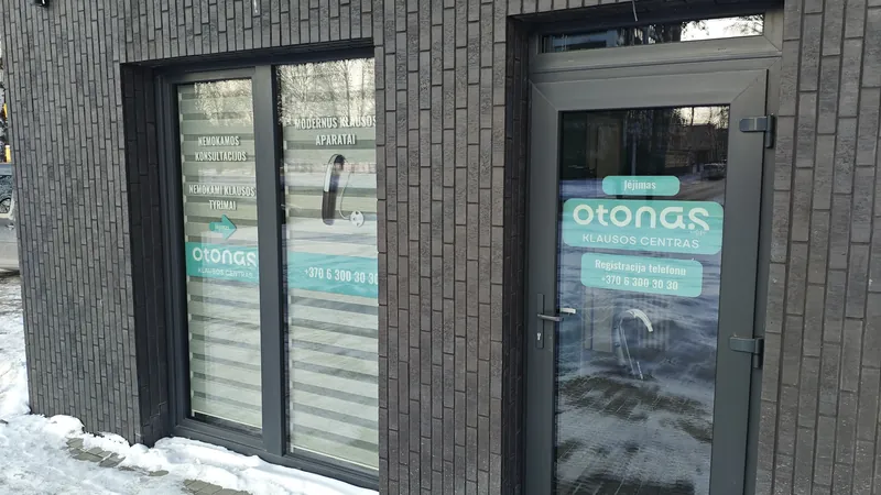 Otono klausos centras Kaune: įėjimas