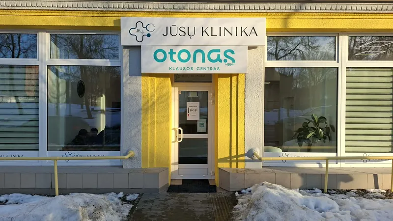 Otono klausos centras Šiauliuose: įėjimas